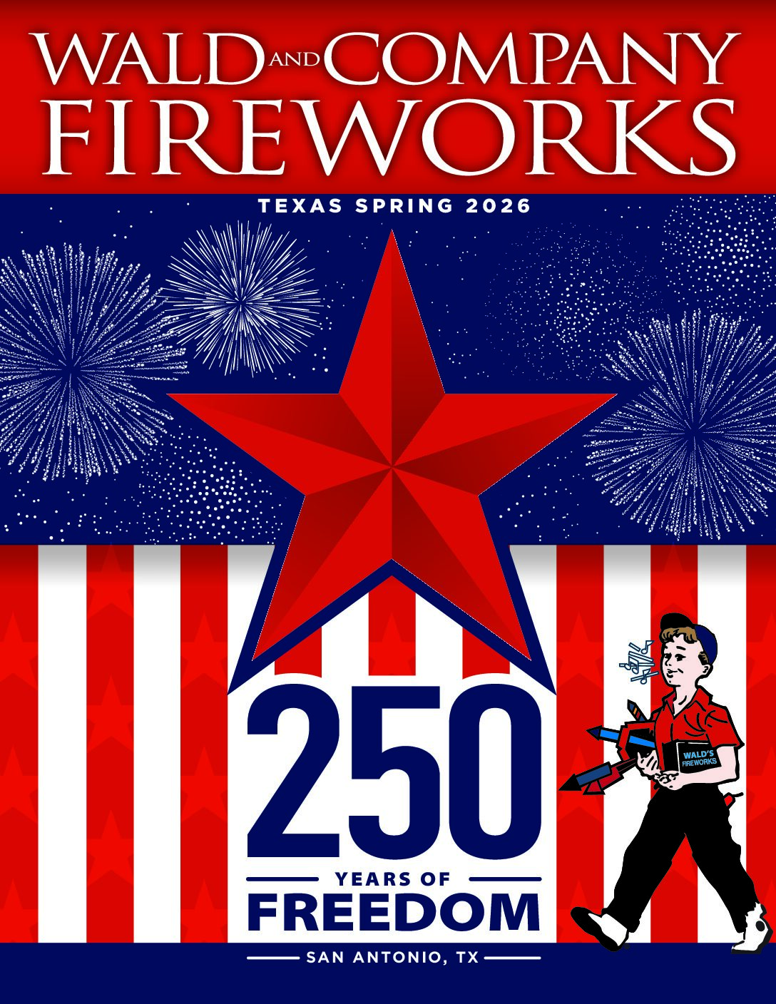 Wald Fireworks - San Antonio, Texas